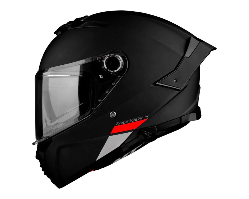 CASCO INTEGRAL MT FF118SV THUNDER 4 SV SOLID A1 NEGRO MATE