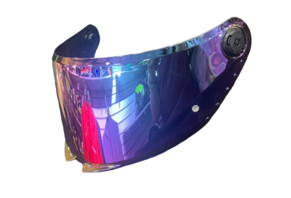 VISOR REPLICA COLOR MORADO IRIDIUM PARA MT THUNDER 4 SV- MT STINGER 2- MT BRAKER SV