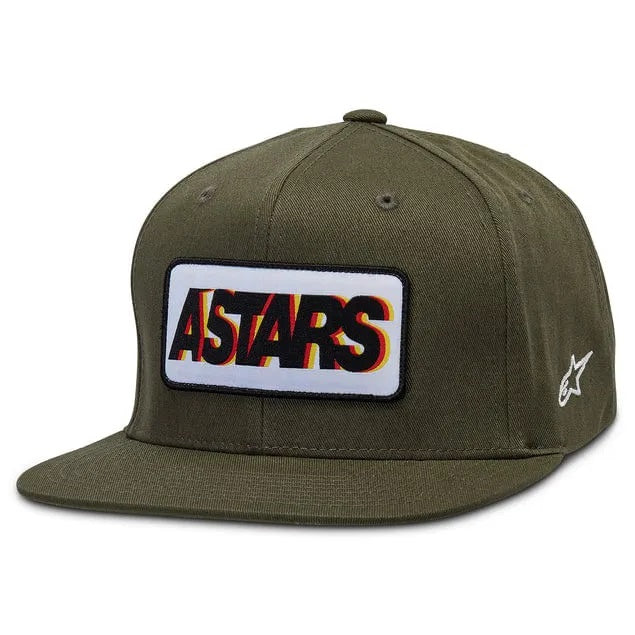 GORRA ALPINESTARS SPEEDBAR HAT VERDE MILITAR GRADUABLE