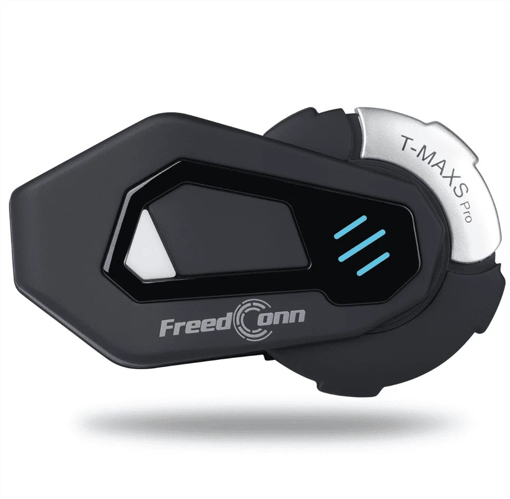 INTERCOMUNICADOR FREEDCONN T-MAX S PRO COMPARTE MUSICA - CON TODOS LOS ACCESORIOS