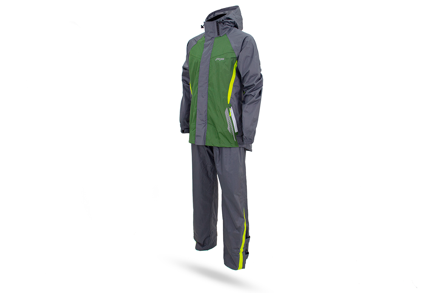 IMPERMEABLE FP TSUNAMI VERDE NEON