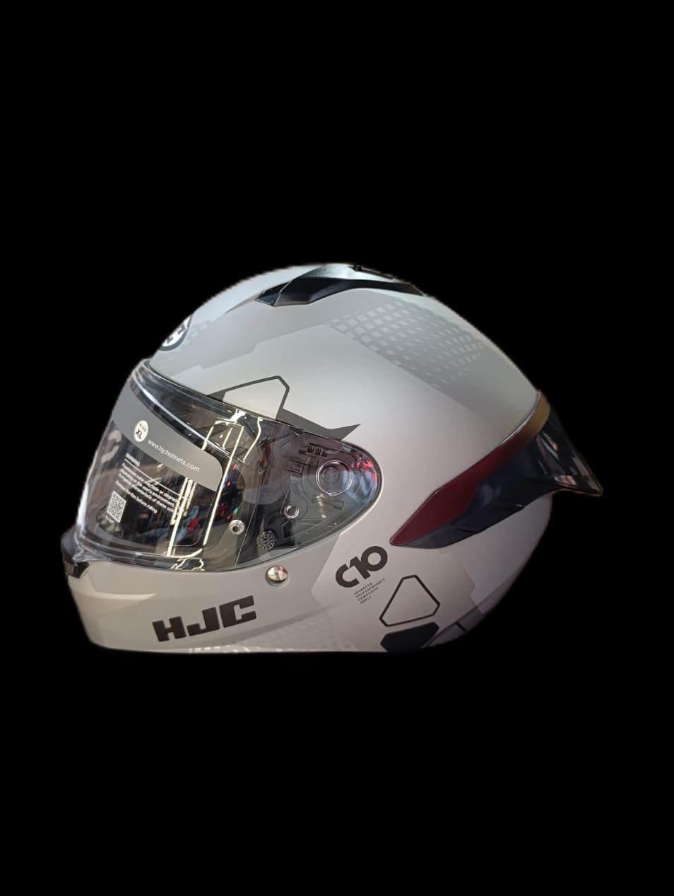 CASCO HJC C10 ASPA MC5SF + SPOILER TRASERO (ALERON) + PINLOCK