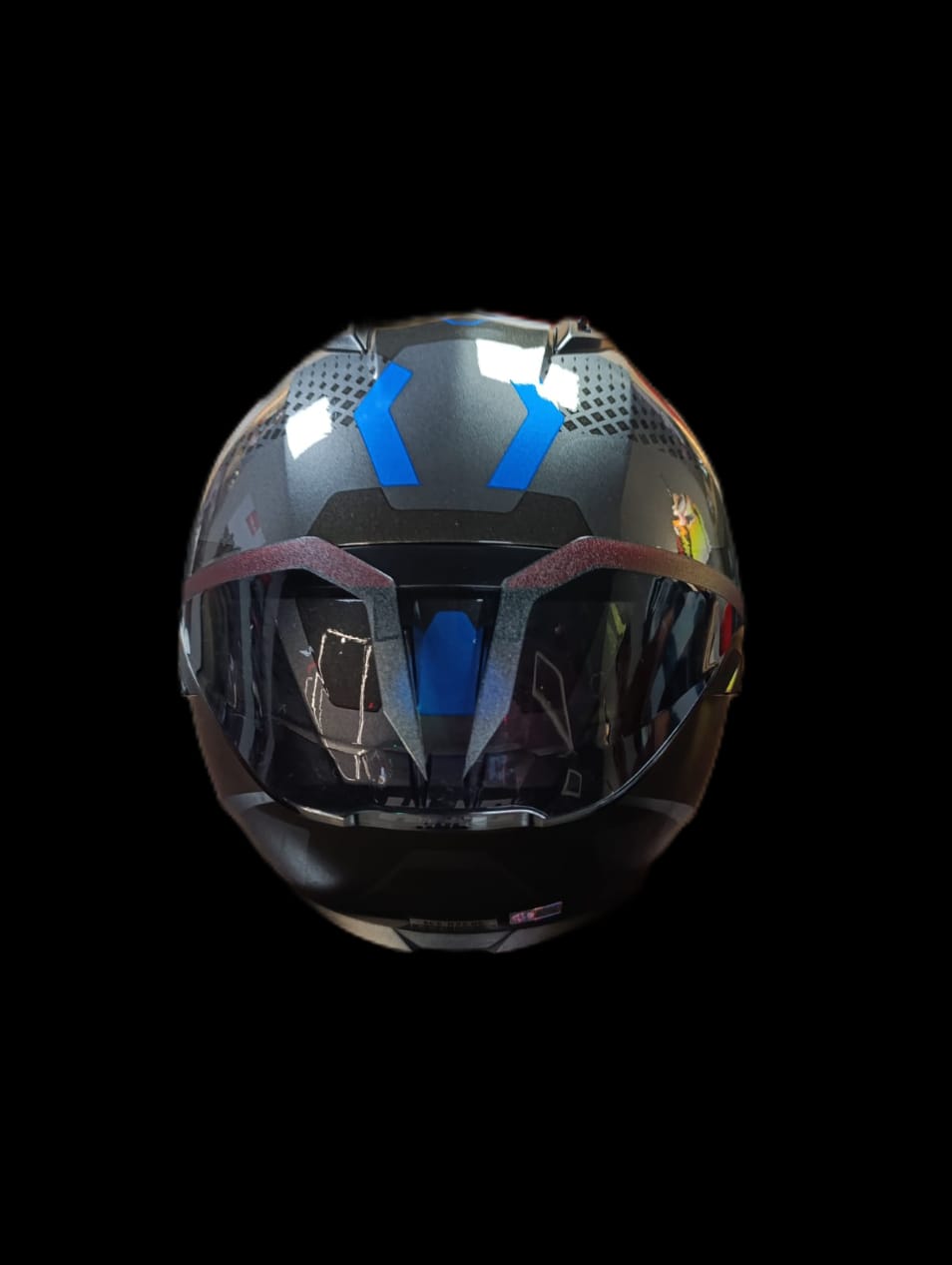 CASCO HJC C10 ASPA MC2 + SPOILER TRASERO (ALERON) + PINLOCK
