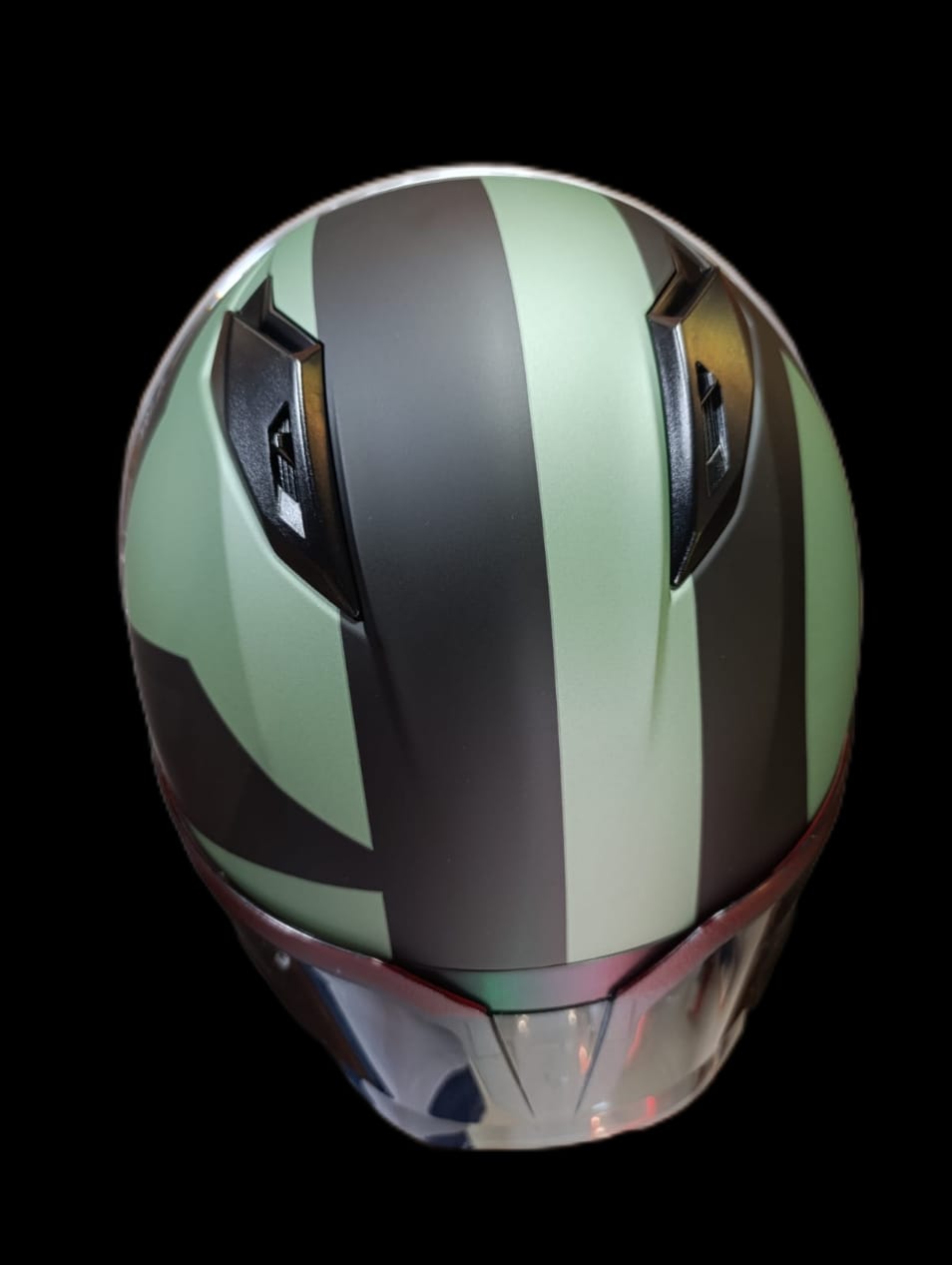 CASCO HJC C10 TEZ MC4SF + SPOILER TRASERO (ALERON)+ PINLOCK