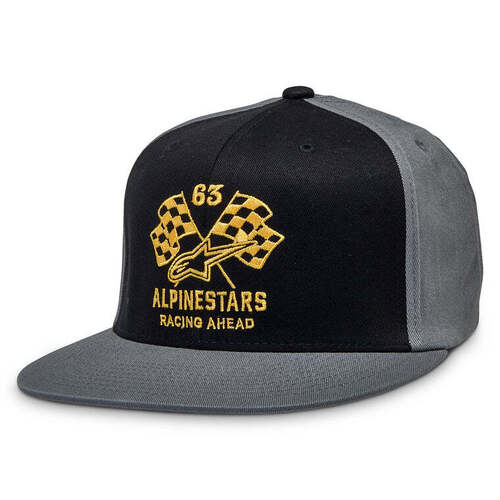 GORRA ALPINESTARS DOUBLE CHECK FLATBILL HAT CERRADA