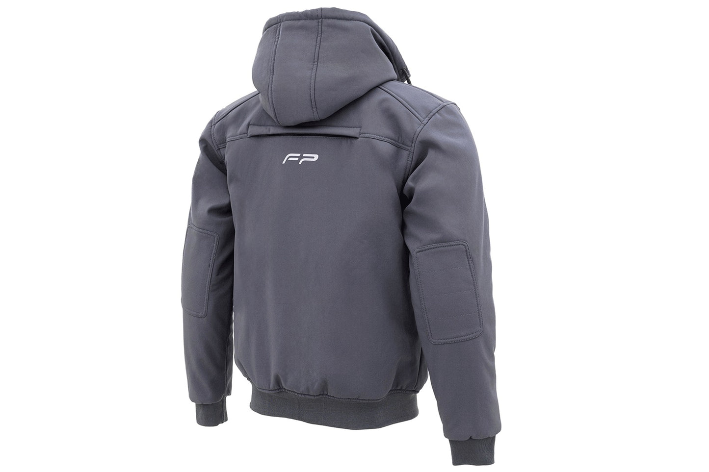 CHAQUETA FP MOTO SECTOR GRIS CON PROTECCIONES