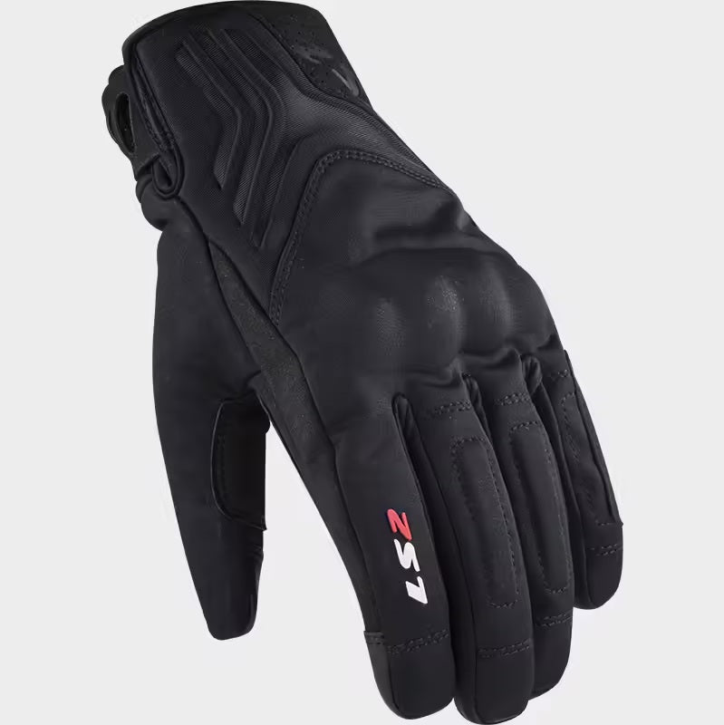 GUANTES LS2 JET 2 IMPERMEABLES NEGRO