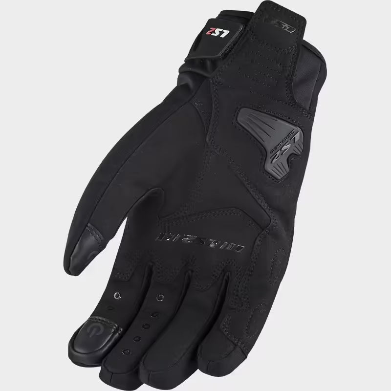 GUANTES LS2 JET 2 IMPERMEABLES NEGRO