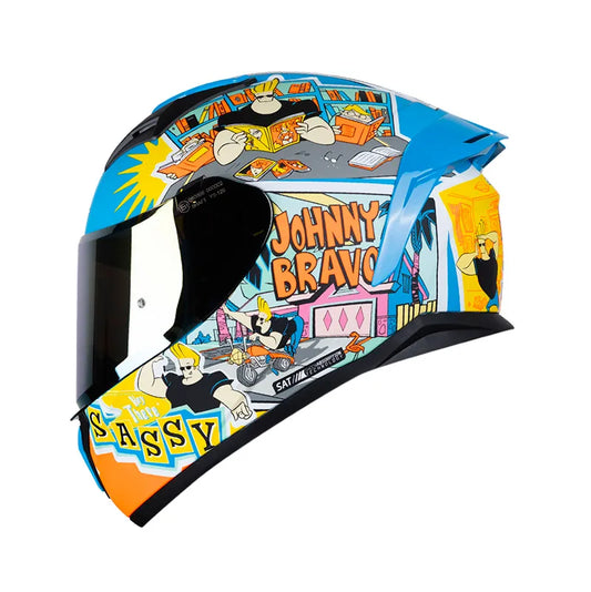 CASCO SHAFT 582SP EVO  JHONNY BRAVO CARTOON NETWORK