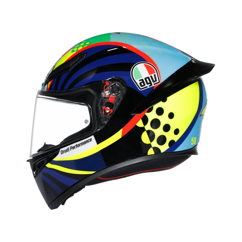 CASCO INTEGRAL AGV K1S ROSSI WINTER TEST 2020