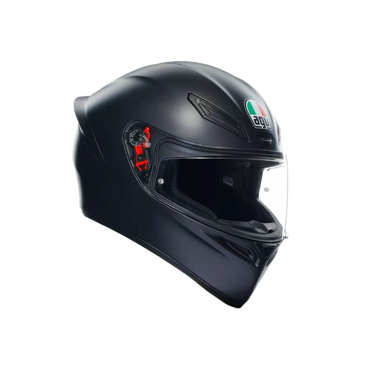 CASCO INTEGRAL AGV K1S NEGRO MATE SOLID ECE 2206 + PINLOCK.