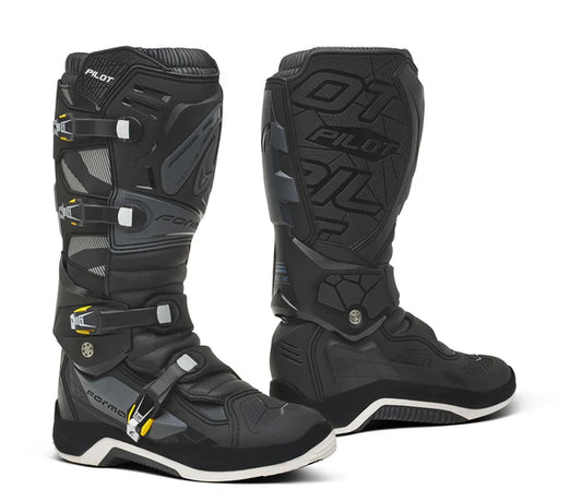 BOTAS FORMA PILOT MOTOCROSS NEGRO