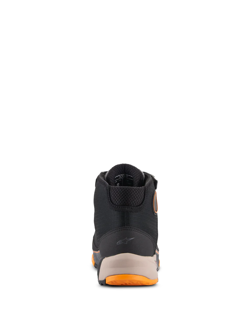 BOTAS ALPINESTARS CR-X DRYSTAR IMPERMEABLES NEGRO GRIS NARANJA