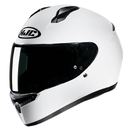 CASCO HJC C10 BLANCO PERLA BRILLANTE+ PINLOCK VISOR TRANSPARENTE ECE 2206