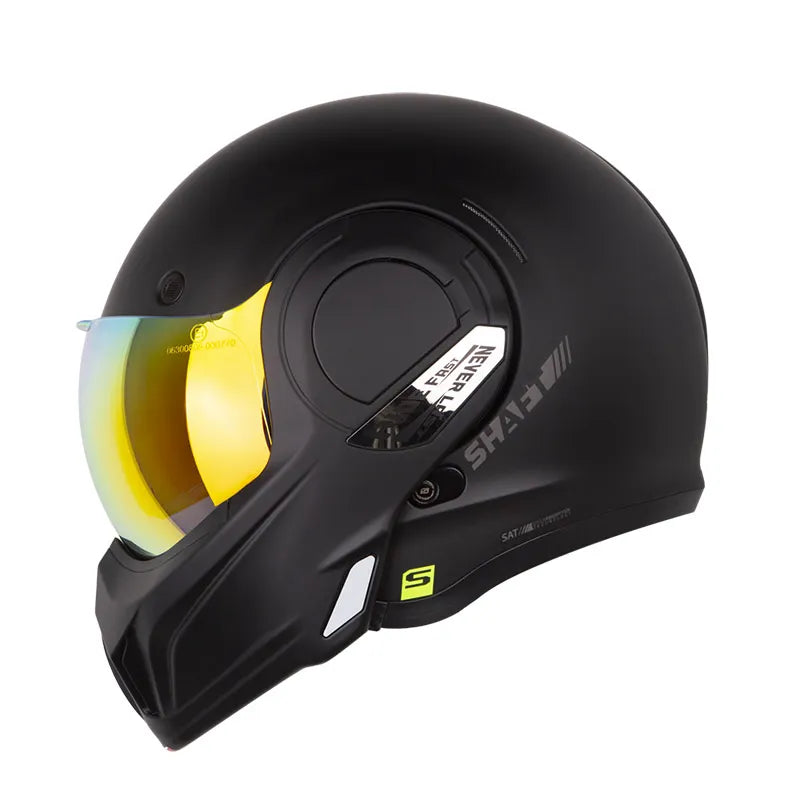 CASCO ABATIBLE SHAFT 3610DV SOLID NEGRO MATE