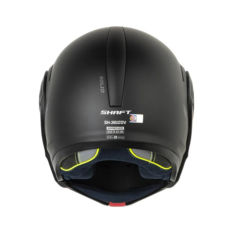 CASCO ABATIBLE SHAFT 3610DV SOLID NEGRO MATE