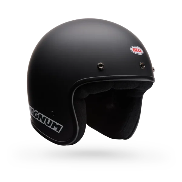 CASCO ABIERTO BELL MAGNUM NEGRO MATE