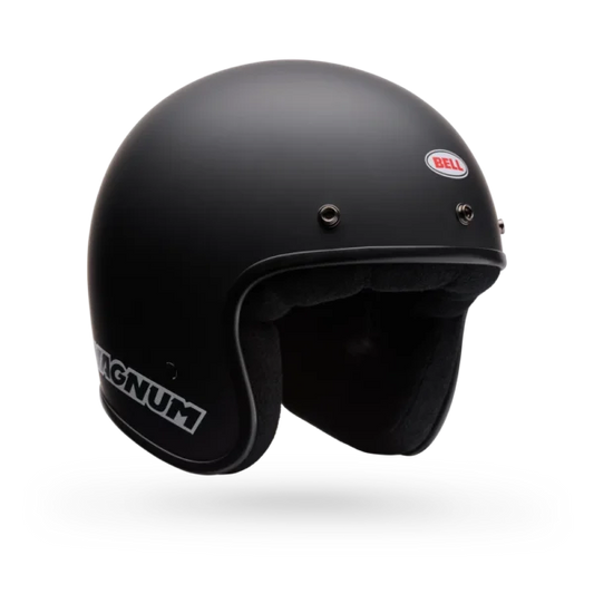 CASCO ABIERTO BELL MAGNUM NEGRO MATE