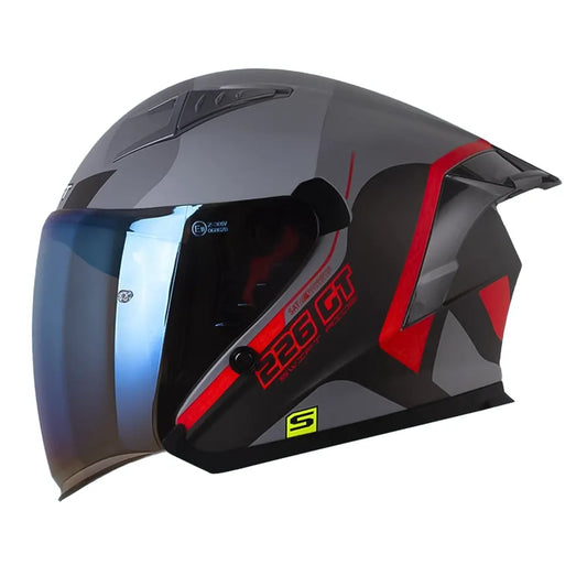 CASCO ABIERTO SHAFT 226 GT MINUET GRIS ROJO