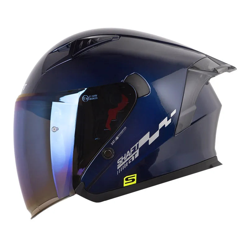 CASCO ABIERTO SHAFT 226 GT SOLID AZUL METALIZADO