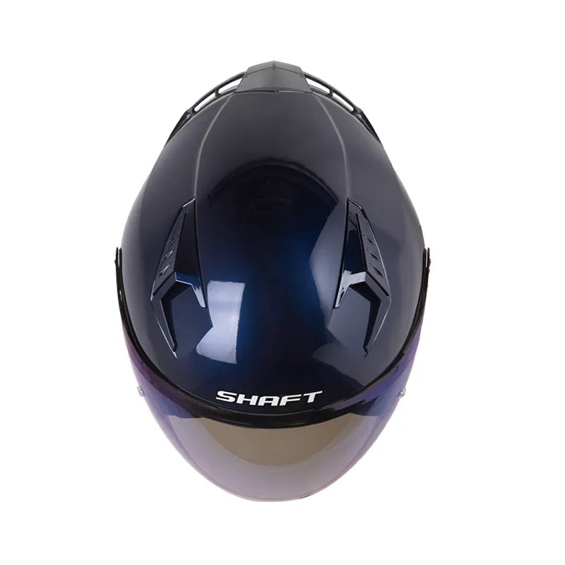 CASCO ABIERTO SHAFT 226 GT SOLID AZUL METALIZADO