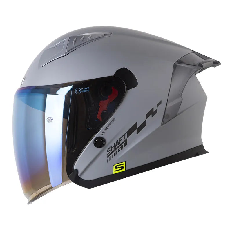 CASCO ABIERTO SHAFT 226 GT SOLID GRIS MATE