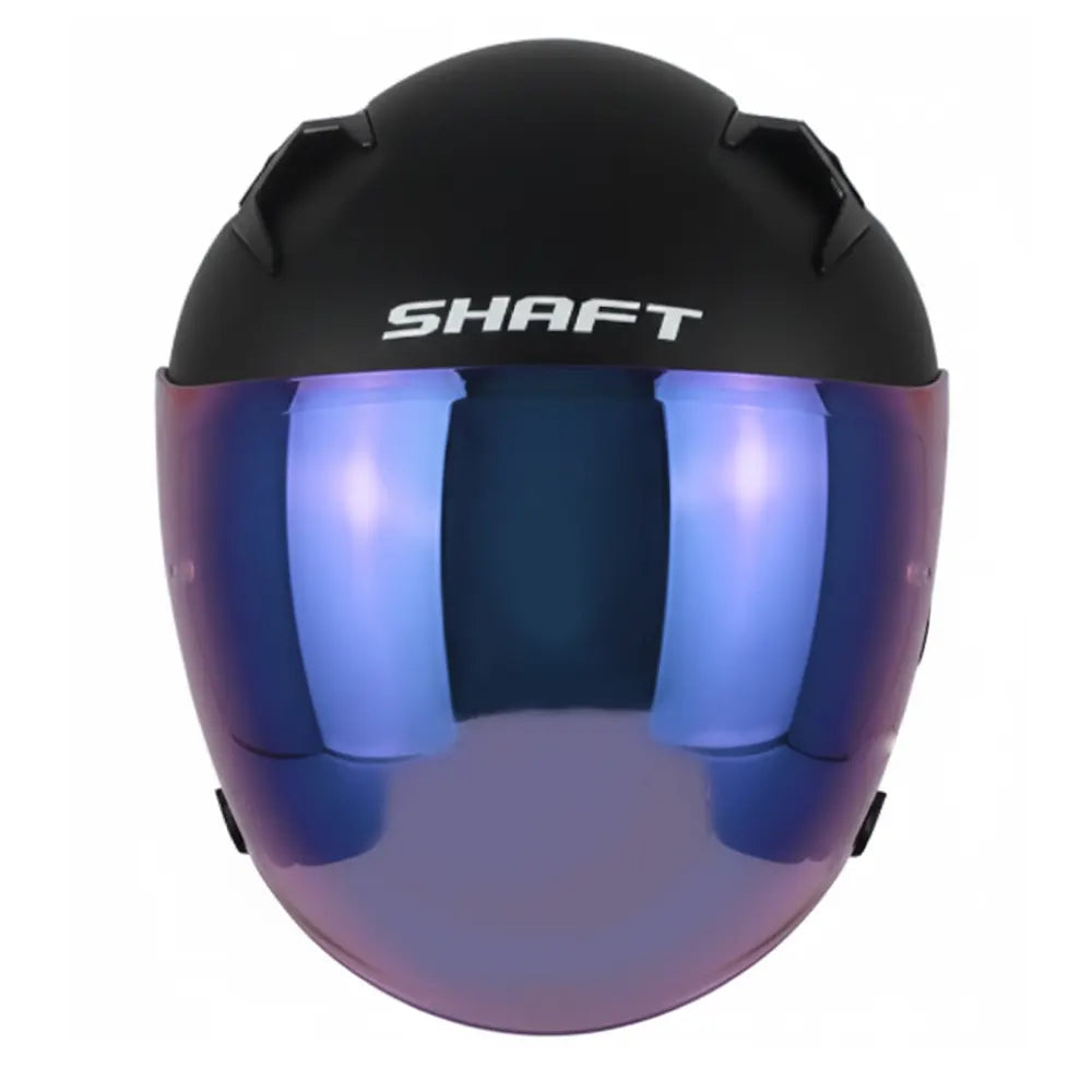 CASCO ABIERTO SHAFT 226 GT SOLID NEGRO MATE