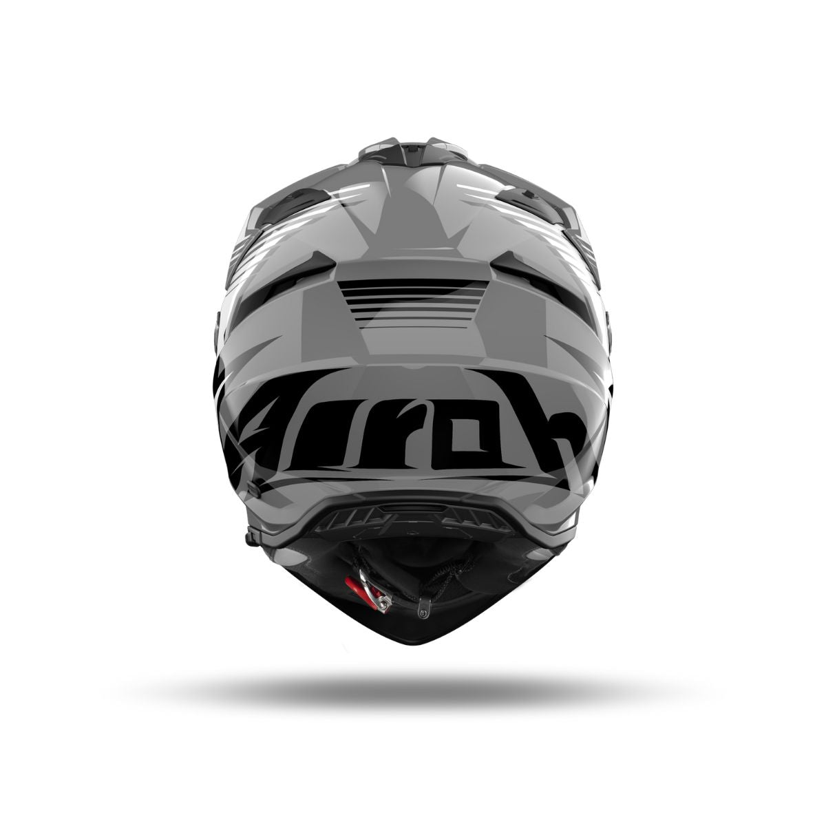 CASCO DUAL MULTIPROPOSITO AIROH BANDIT SPICY GRIS BRILLO