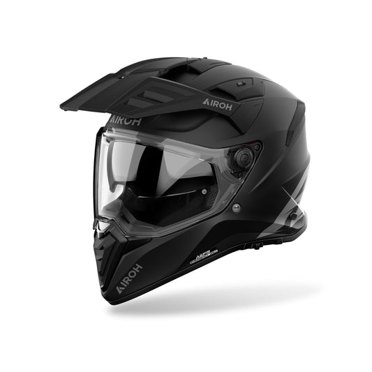 CASCO DUAL MULTIPROPOSITO AIROH BANDIT NEGRO MATE