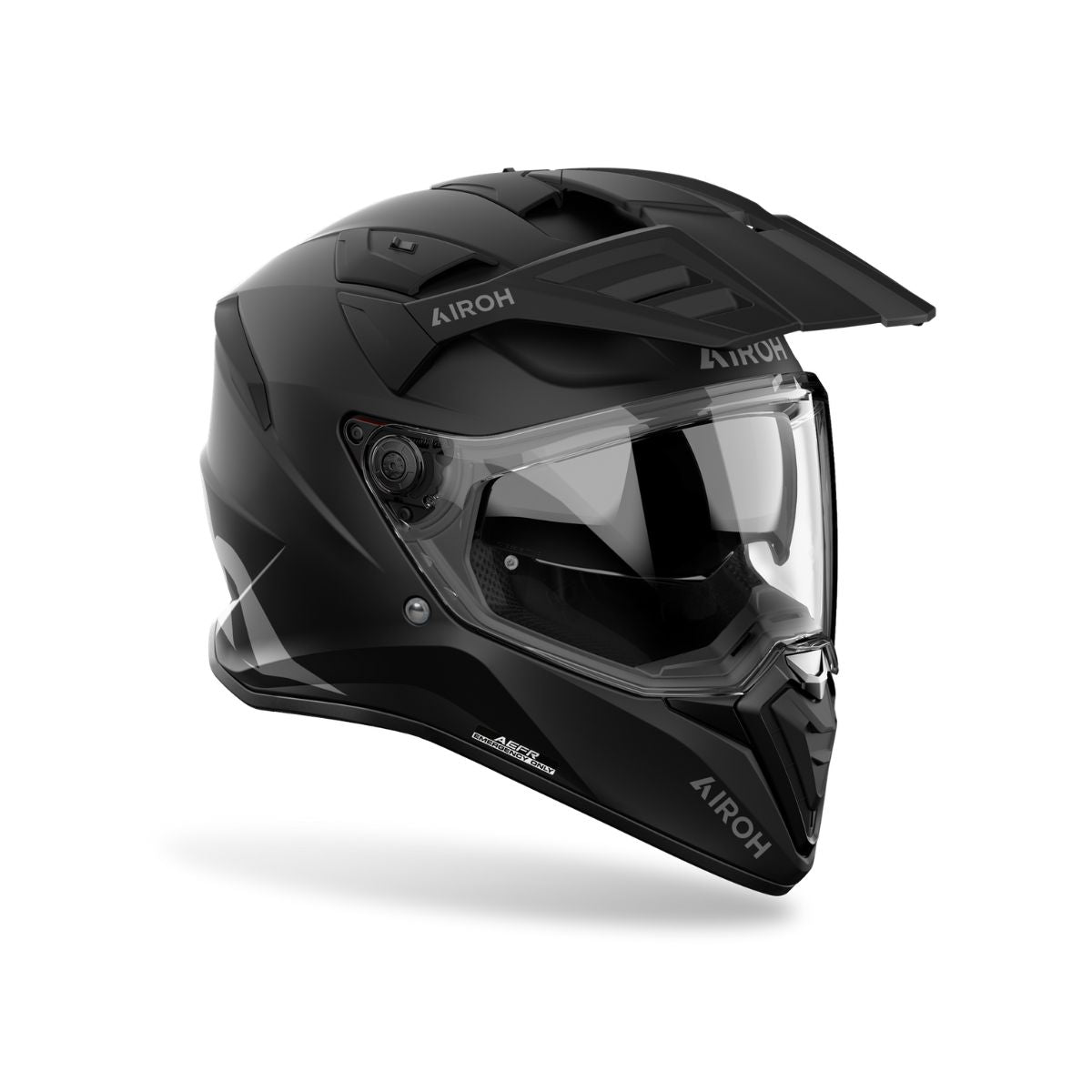 CASCO DUAL MULTIPROPOSITO AIROH BANDIT NEGRO MATE