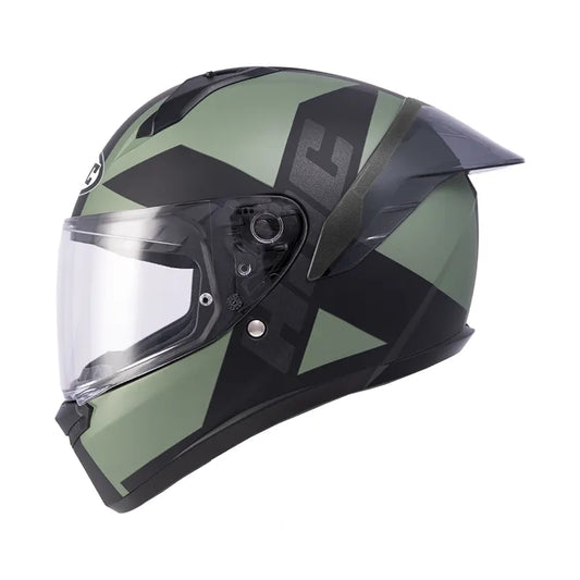 CASCO HJC C10 TEZ MC4SF VERDE NEGRO MATE