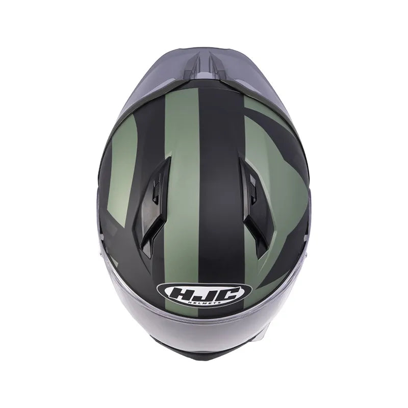 CASCO HJC C10 TEZ MC4SF VERDE NEGRO MATE