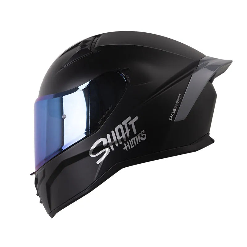 CASCO INTEGRAL SHAFT 504 DV NEGRO PLATEADO MATE