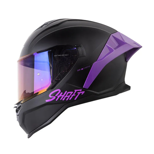 CASCO INTEGRAL 598 GTR NEGRO MATE MORADO
