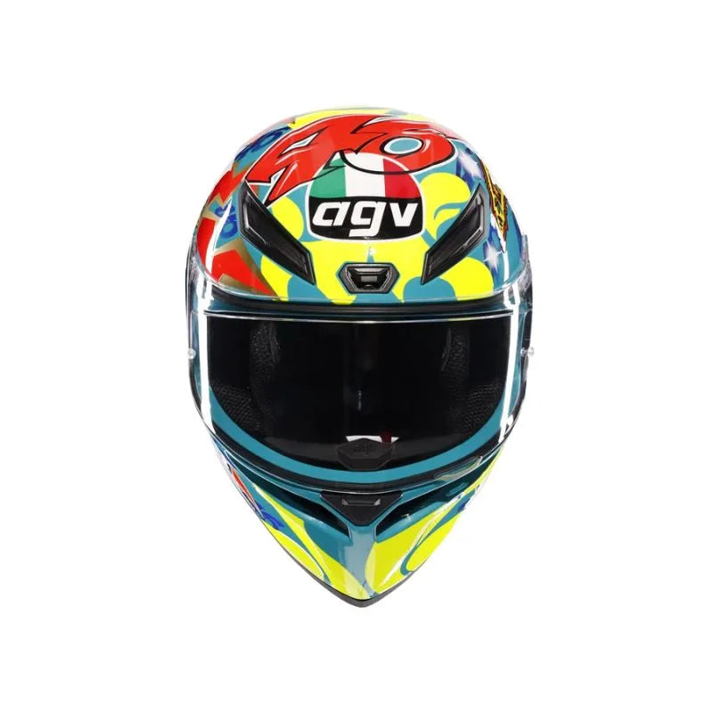 CASCO INTEGRAL AGV K1S TOP ROSSI MUGELLO 1999 (041) + VISOR DE COLOR + PINLOCK (Copia)