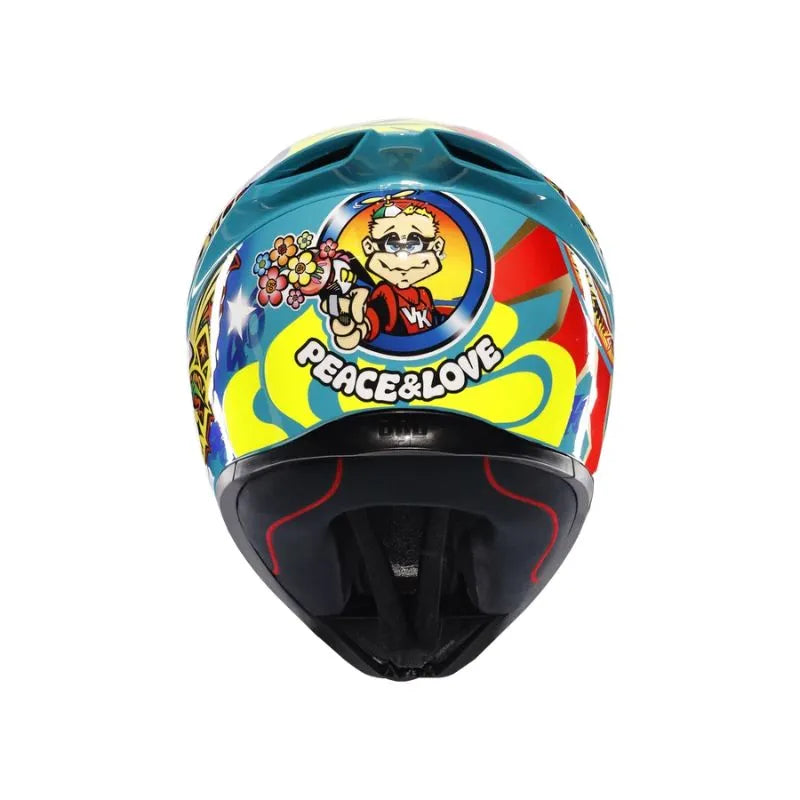 CASCO INTEGRAL AGV K1S TOP ROSSI MUGELLO 1999 (041) + VISOR DE COLOR + PINLOCK (Copia)