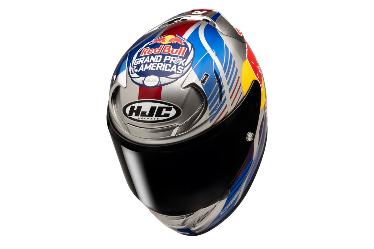 CASCO INTEGRAL HJC RPHA 12 GRAND PRIX DE LAS AMERICAS
