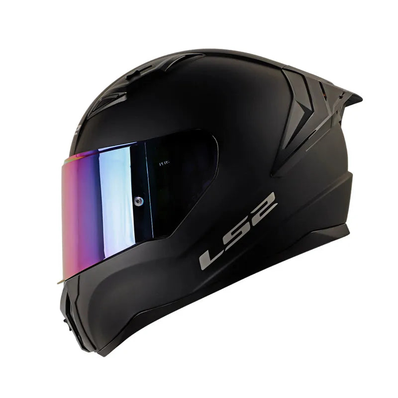 CASCO INTEGRAL LS2 FF 810 VIGO SOLID NEGRO MATE
