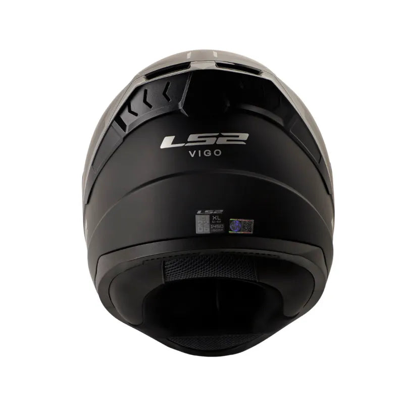 CASCO INTEGRAL LS2 FF 810 VIGO SOLID NEGRO MATE