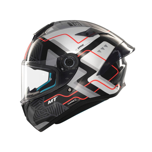 CASCO INTEGRAL MT TARGO S BRIK C0 BLANCO BRILLO