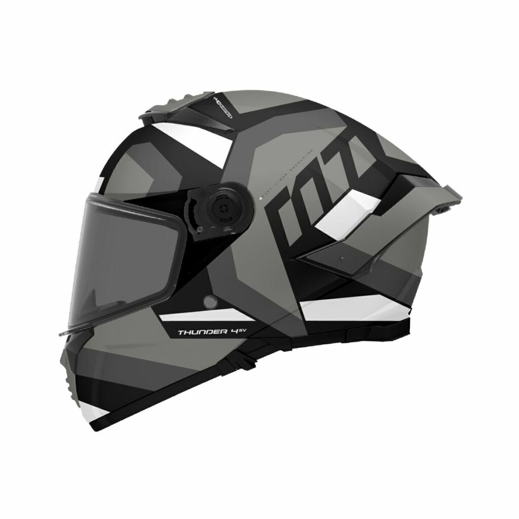CASCO INTEGRAL MT THUNDER 4 SV PROTECT F0 BRILLO