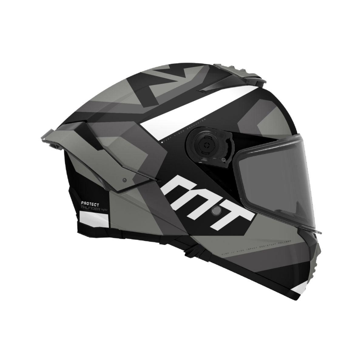 CASCO INTEGRAL MT THUNDER 4 SV PROTECT F0 BRILLO