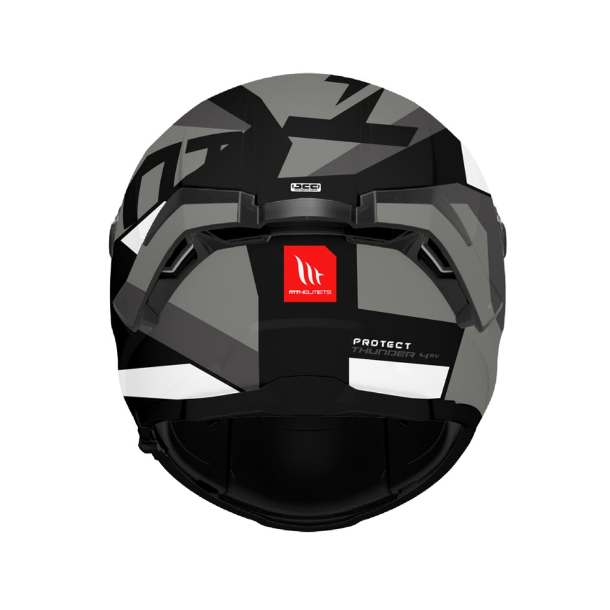 CASCO INTEGRAL MT THUNDER 4 SV PROTECT F0 BRILLO