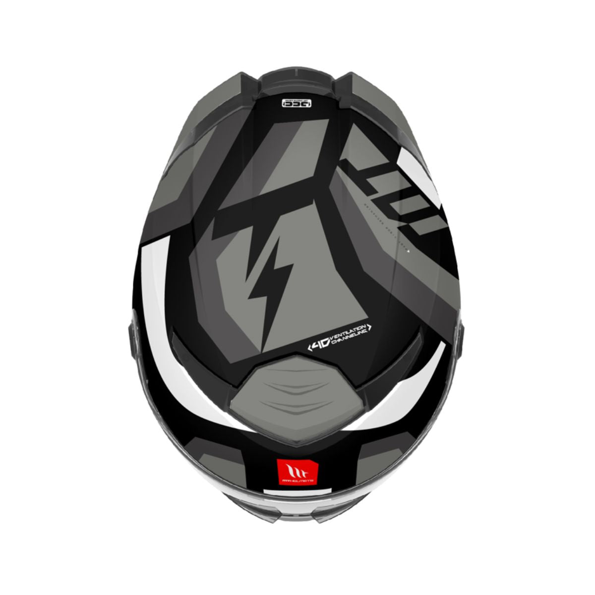 CASCO INTEGRAL MT THUNDER 4 SV PROTECT F0 BRILLO
