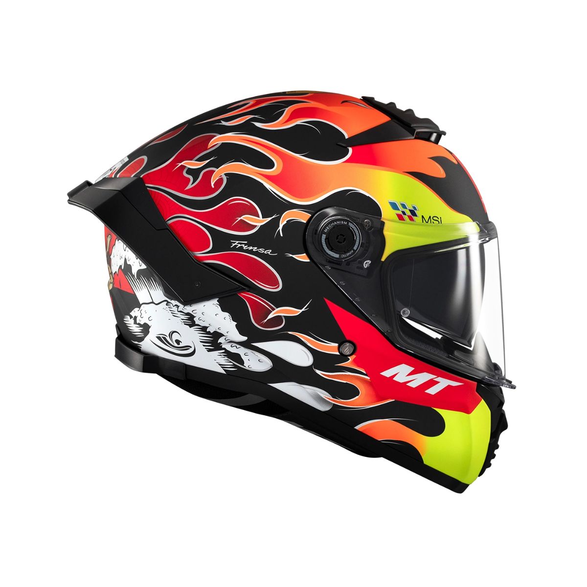 CASCO INTEGRAL MT THUNDER 4 SV YAMANAKA 2023 B3 BRILLO