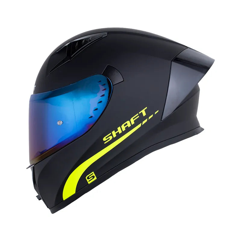 CASCO INTEGRAL SHAFT 526 SP EVO SOLID V2 NEGRO AMARILLO MATE