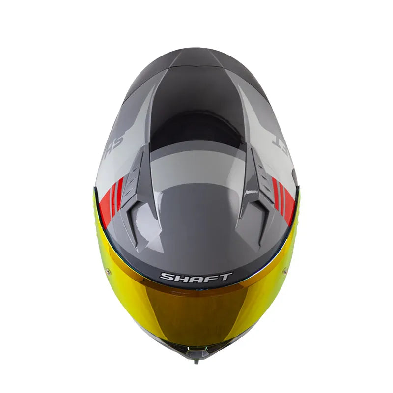 CASCO INTEGRAL SHAFT 526SP EVO TRIUMPH GRIS ROJO BRILLANTE