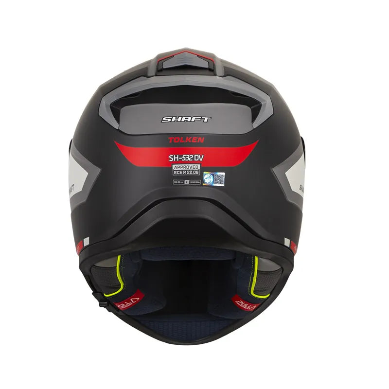 CASCO INTEGRAL SHAFT 532 DV TOLKEN GRIS ROJO MATE