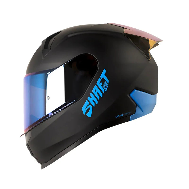 CASCO INTEGRAL SHAFT 560 EVO SOLID NEGRO AZUL