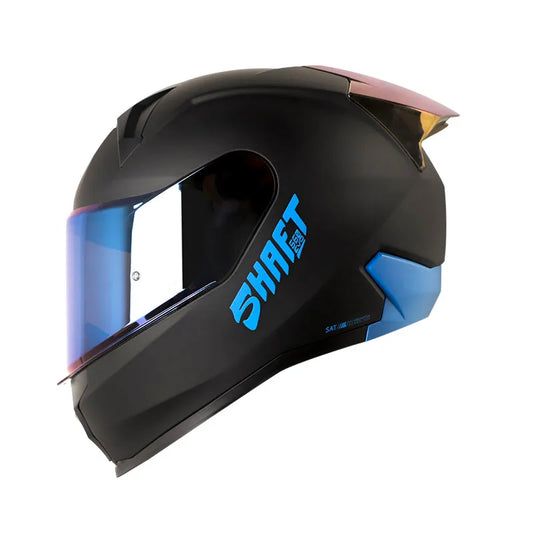 CASCO INTEGRAL SHAFT 560 EVO SOLID NEGRO AZUL